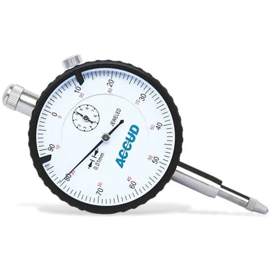 Dial Indicator 10mm 0.01mm Grad. Lug Back-