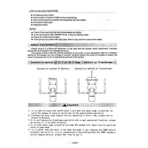 Diaphragm Pump 12𝑉 Pascali »-