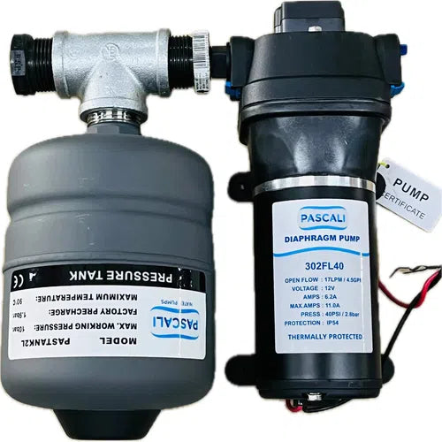 Diaphragm Pump 12𝑉 Pascali »-Pump+Tank-