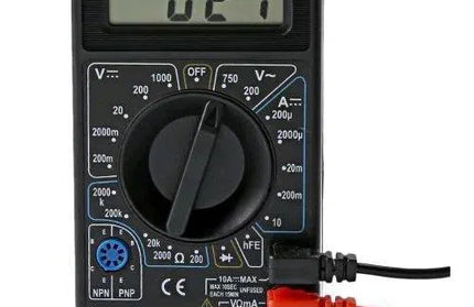 Digital Multimeter Pocket Size-Yellow/Black-