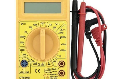 Digital Multimeter Pocket Size-Yellow/Black