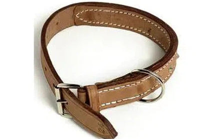 Dog Collar Leather Stitched-No.28 (700x32mm)
