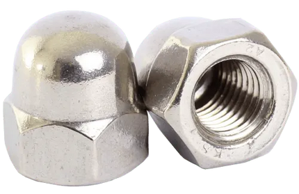 Dome Nut's Hex Metric 𝑝/𝑔ram-M6(±248/𝐾𝑔)