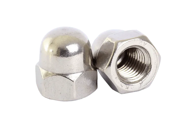 Dome Nut's Hex Metric 𝑝/𝑔ram-M6(±248/𝐾𝑔)