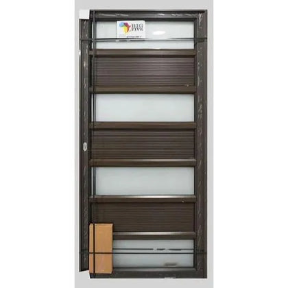 Door Aluminium eCono Horizontal Glass-Bronze-Right