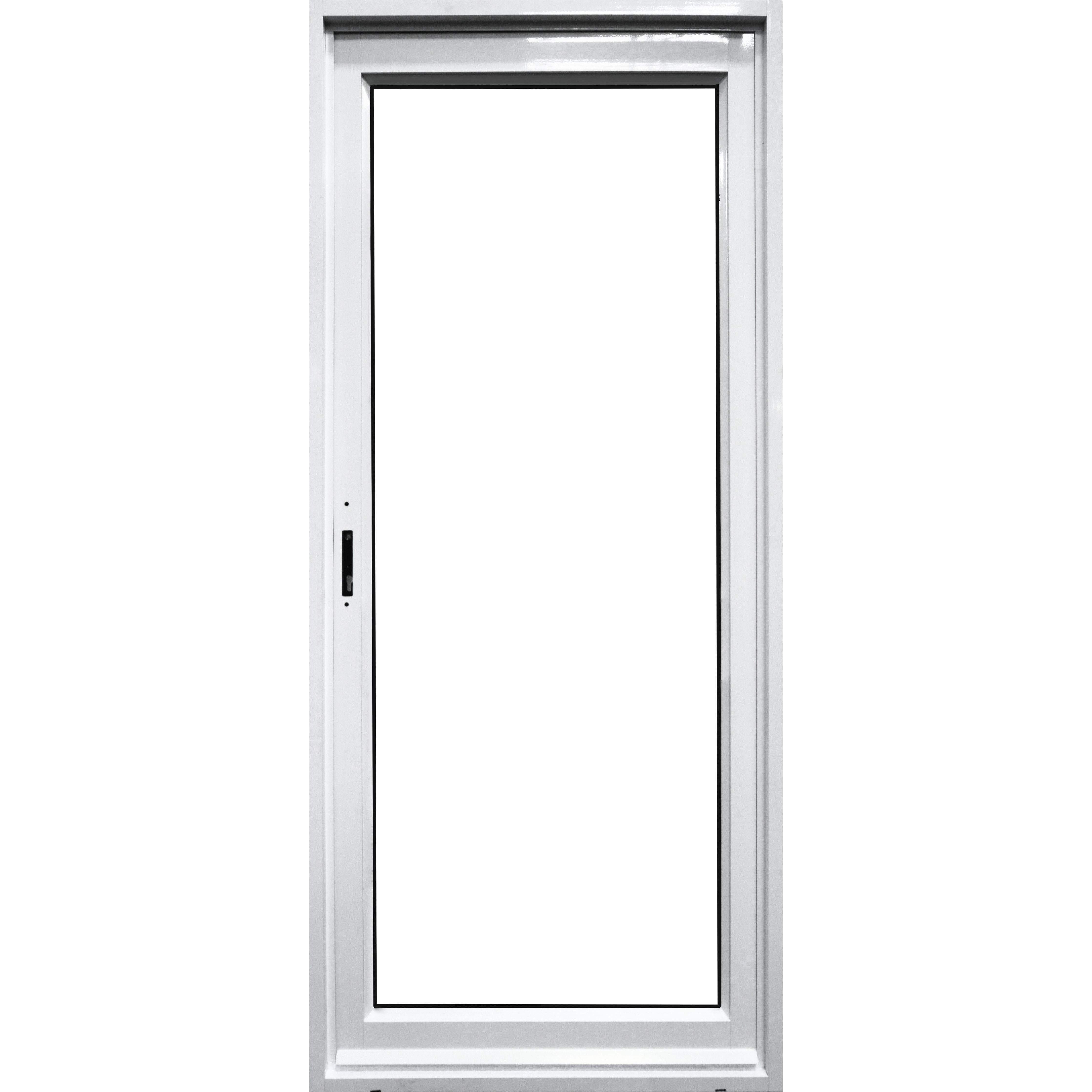 Door Aluminium Full Glass Kenzo-Aluminuim Door-Swartland-Bronze-Left Hand/Open In-diyshop.co.za
