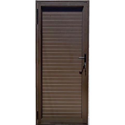Door Aluminium Horizontal Slat-Home Doors-iBuild-Bronze-Right Hand Open In-diyshop.co.za