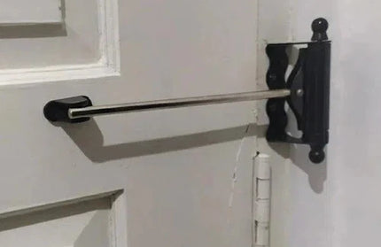 Door Closer Spring with Rod-Black-