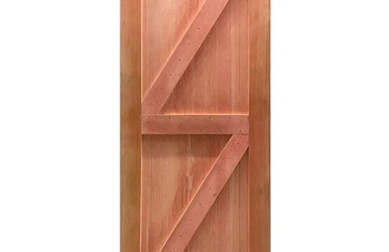 Door F&L OB Z-Braced Hardwood Bruno-Default Title