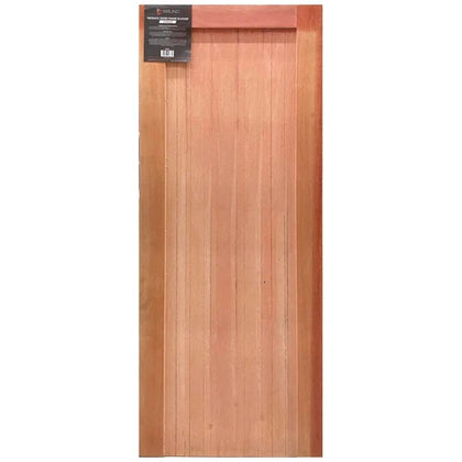 Door F&L OB Z-Braced Hardwood Bruno-