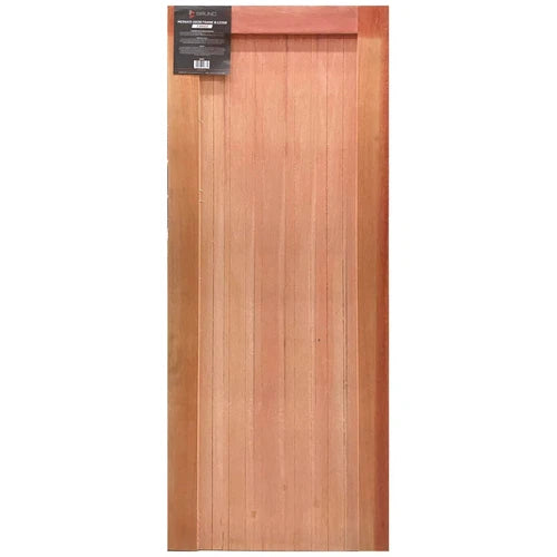 Door F&L OB Z-Braced Hardwood Bruno-
