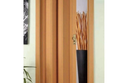 Door Folding PVC-White Ash