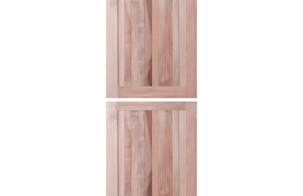 Door Stable F&L Open Back Hardwood