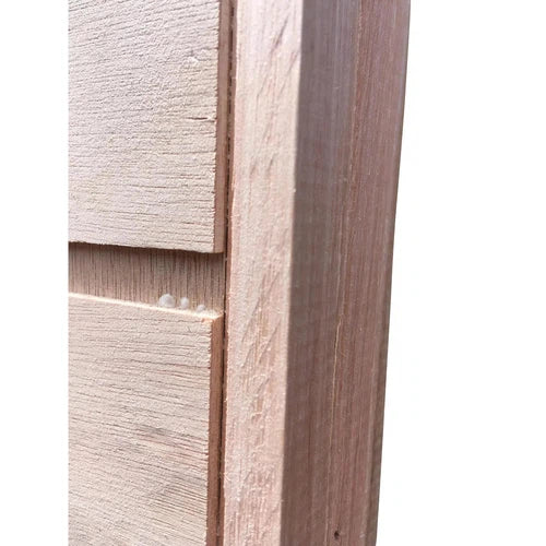 Door Hardwood Horizontal Veneer Slat Craftdoorsⓓ-