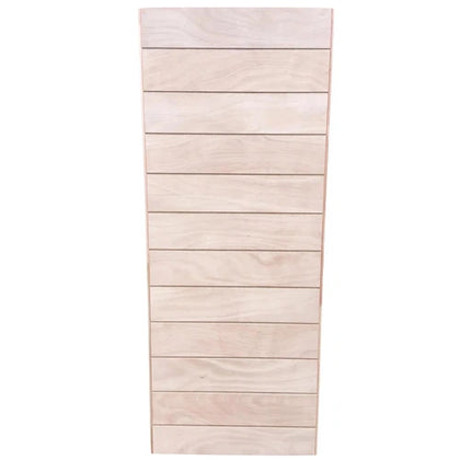 Door Hardwood Horizontal Veneer Slat Craftdoorsⓓ-
