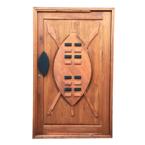 Door Pivot Hardwood Shield-