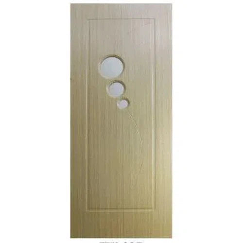 Door Pvc Deep Moulded with Glass-Doors-Africano-Oak-diyshop.co.za