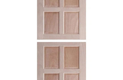 Door Stable Vertical Panel Hardwood-8 Panel