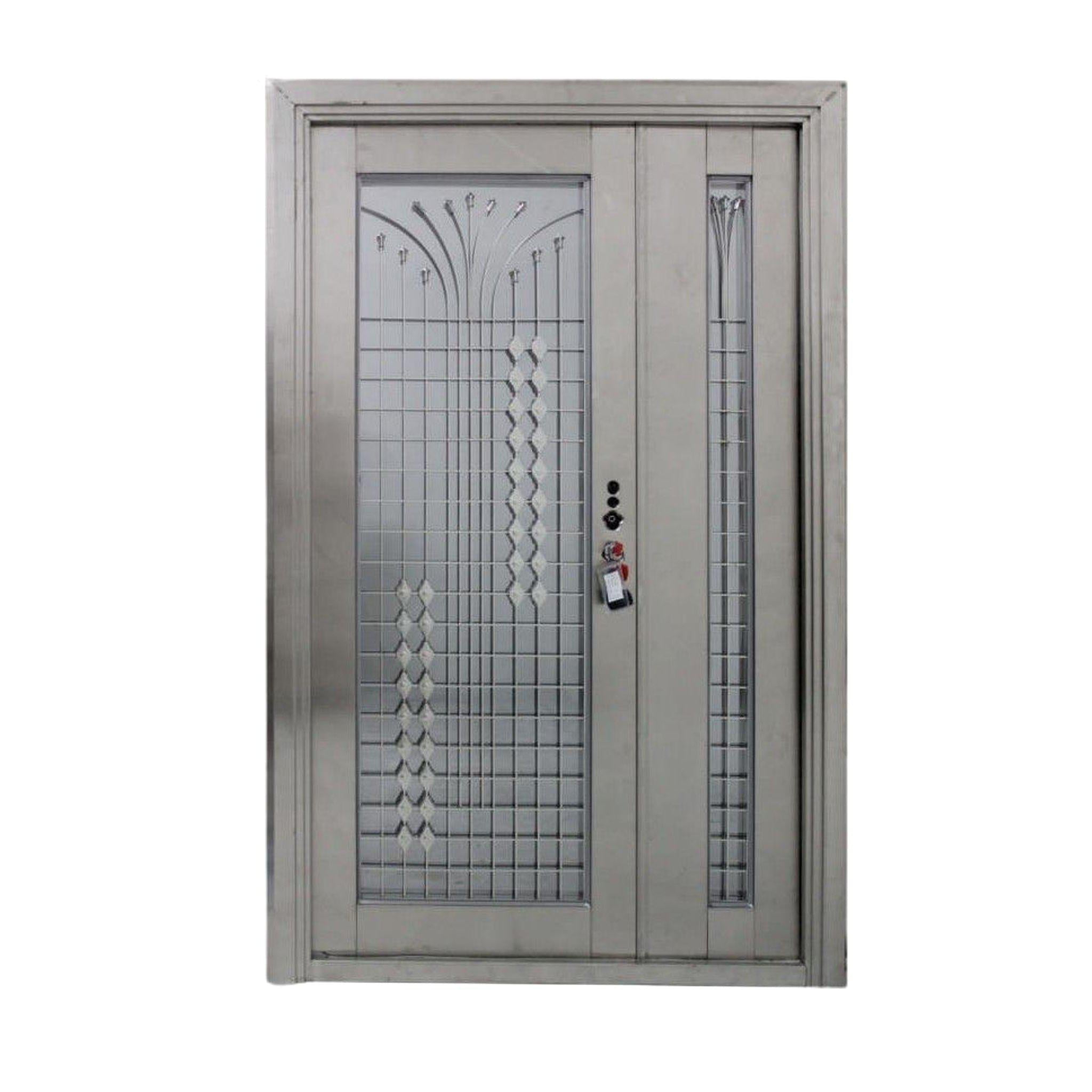 Door Stainless Steel+Frame 1.2m Diana-Chawl Door-Africano-Left-diyshop.co.za