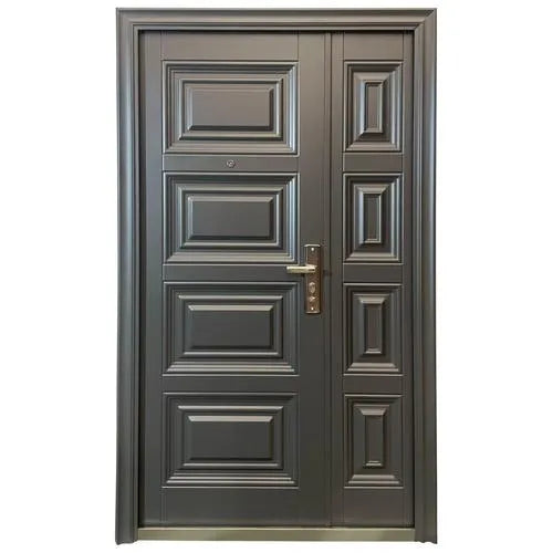 Door Steel eCono 1.2m 4+4 Panel-Left-Charcoal