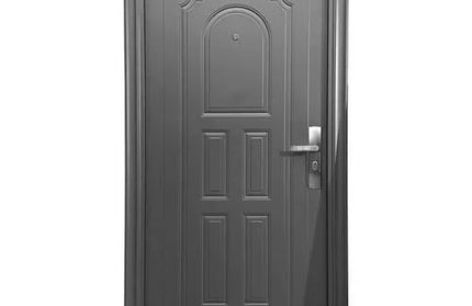 Door Steel eCono Victoria-Left-Charcoal