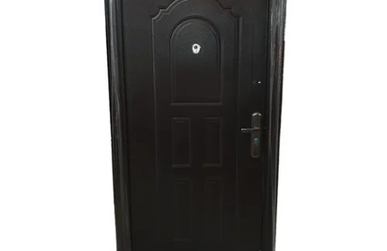Door Steel eCono Victoria-Left-Brown-