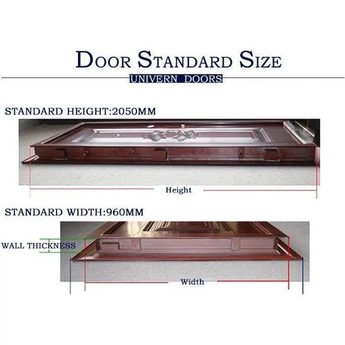 Door Steel Premuim Horizontal Panel-Left Hand/Open In-