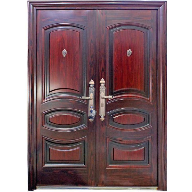 Door Steel+Frame 1.5m 6 Panel-Chawl Door-Africano-Left-diyshop.co.za