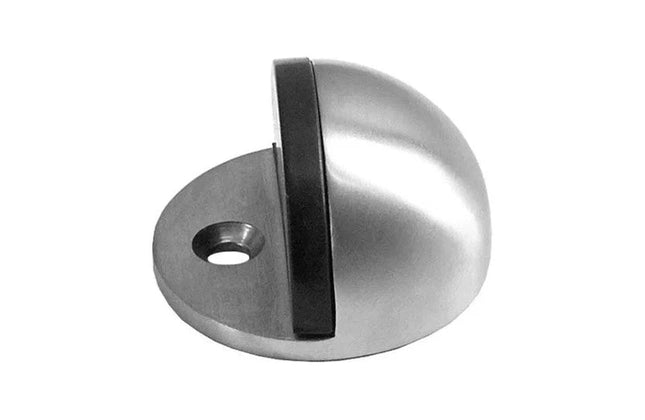 Door Stopper Half Moon-Chrome Plated