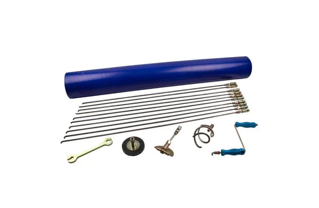 Drain Rod Set Light Duty(6mm) (Blue)-Default Title