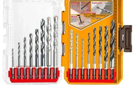 Drill Bit Set Wood,Steel & Masonary iNGCO-Default Title
