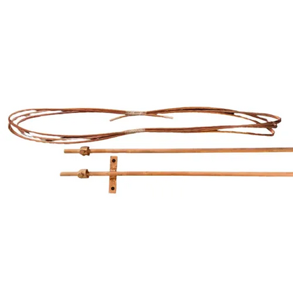 Earth Spike Copper Lighting Conductor Kit-