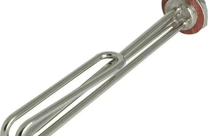 Element for Geyser Boss with Pocket Nickle Plated (Silver)-3kw(Orange)