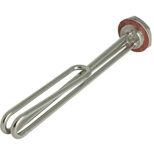 Element for Geyser Boss with Pocket Nickle Plated (Silver)-3kw(Orange)-