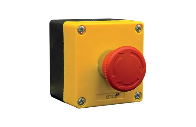 Emergency Stop with Enclosure-Yellow