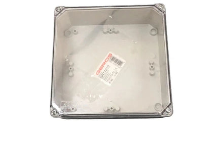Enclosure Square Transparent Lid Geros-170x170x75mm