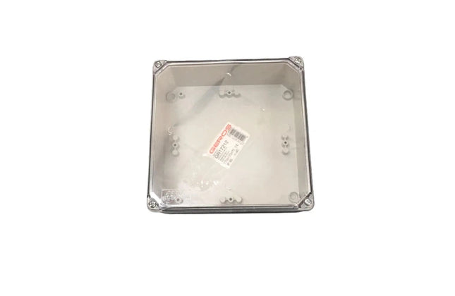 Enclosure Square Transparent Lid Geros-170x170x75mm