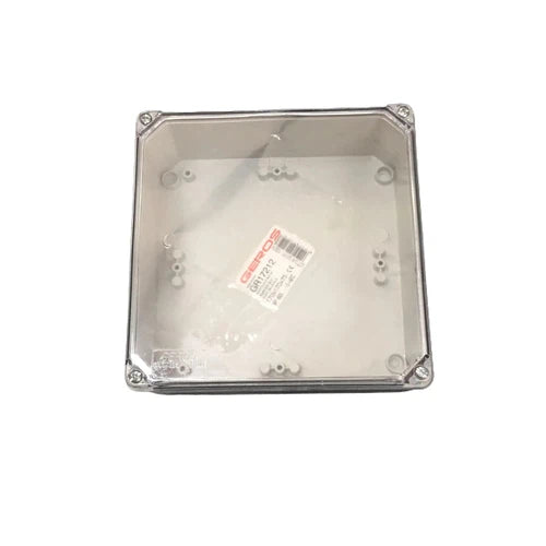 Enclosure Square Transparent Lid Geros-Geros-170x170x75mm-diyshop.co.za