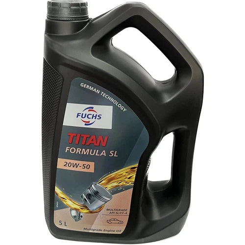 Engine Oil Multigrade 20W50 Titan Formular SL FUCHS-Vehicle Motor Oil-FUCHS-5ℓ-diyshop.co.za