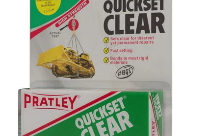 Epoxy Clear Quickset Pratley-Clear