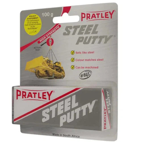 Epoxy Steel Putty Pratley-Hardware Glue & Adhesives-Pratley-50ml-diyshop.co.za