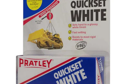 Epoxy White Quickset Pratley-White