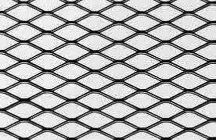 Expanded Metal Steel-ƒ10x30𝑚𝑚 x 𝑤1.2x𝐿2.4𝑚