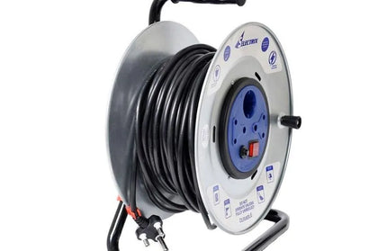Extension Reel Steel Complete Selectrix-30𝑚 x 1.5𝑚𝑚/10𝐴