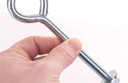 Eye Bolt + Nut GAL-M6x100mm-