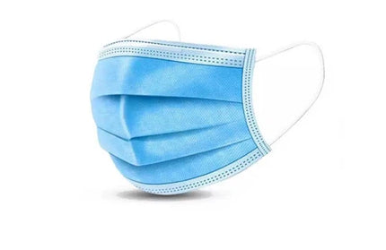 Face Mask 3 Ply Disposable-𝑝/10