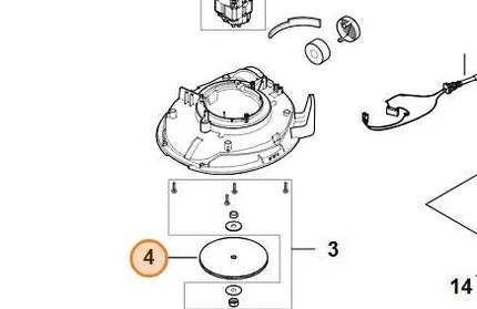 Fan Wheel Vacuum Cleaner SE33 STIHL-Default Title