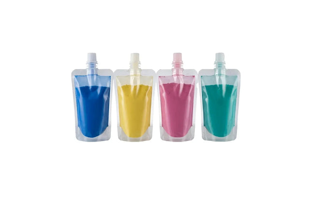 Festival Powder Pack RTU-12x Blue.Yellow.Pink.Green