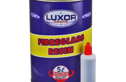 Fibreglass Resin Luxor-500mℓ +Hard 10ml-Clear Yellow