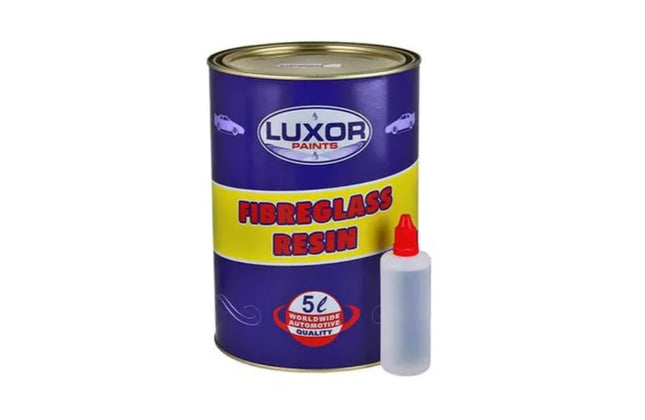 Fibreglass Resin Luxor-500mℓ +Hard 10ml-Clear Yellow